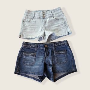 Short shorts! Two unique pairs of shorties! Size 5